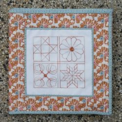 Patchwork Utensil Holder