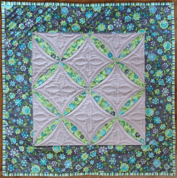 Cathedral Window Cushion